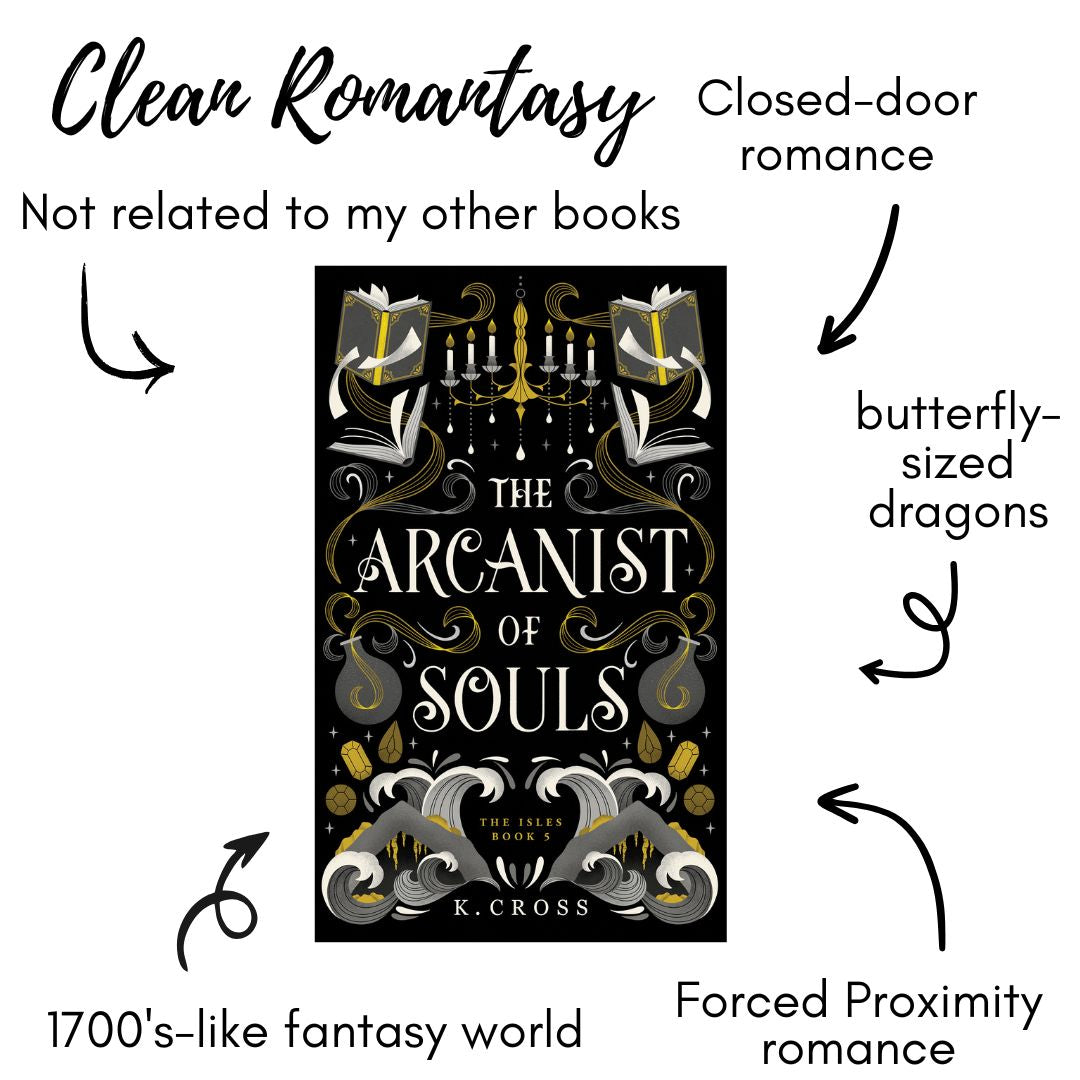 The Arcanist of Souls by K. Cross | The Isles Series Book 5 (PREORDER)