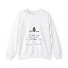 Load image into Gallery viewer, She&#39;s All Spirit, Bianca Quote | Unisex Heavy Blend™ Crewneck Sweatshirt