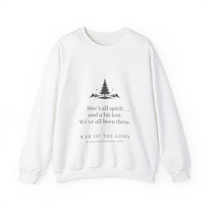 She's All Spirit, Bianca Quote | Unisex Heavy Blend™ Crewneck Sweatshirt