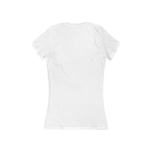 Load image into Gallery viewer, Great Things Quote with Circlus | Laila Savolainen Illustration | Women&#39;s Jersey Short Sleeve Deep V-Neck Tee