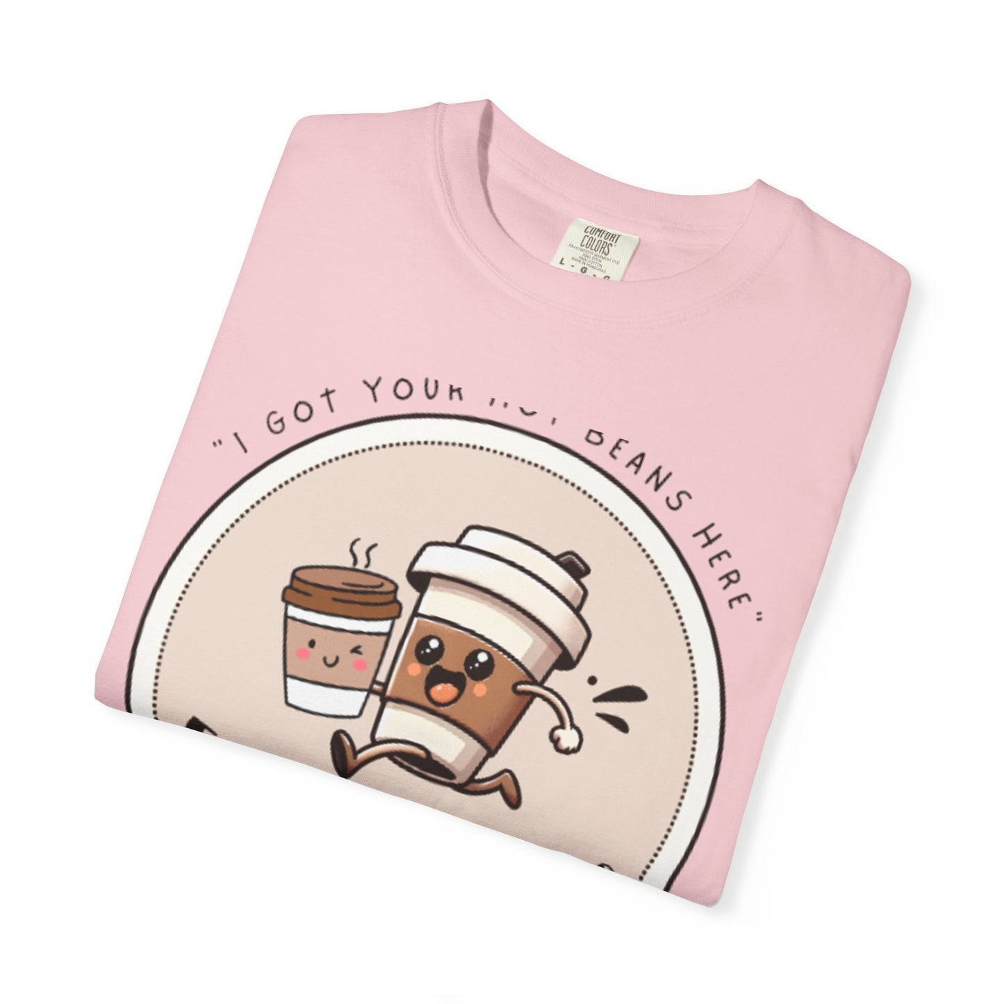 Frolicking Moose Coffee Shop T-Shirt — 'Frolicking Mocha' Cute Coffee Tee