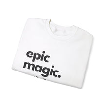 Load image into Gallery viewer, Epic Magic. Wild Places. | Unisex Heavy Blend™ Crewneck Sweatshirt