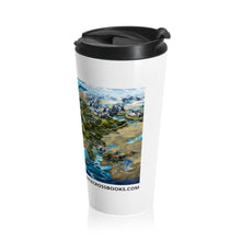 Load image into Gallery viewer, Variant 3D Map of Alkarra | Stainless Steel Travel Mug