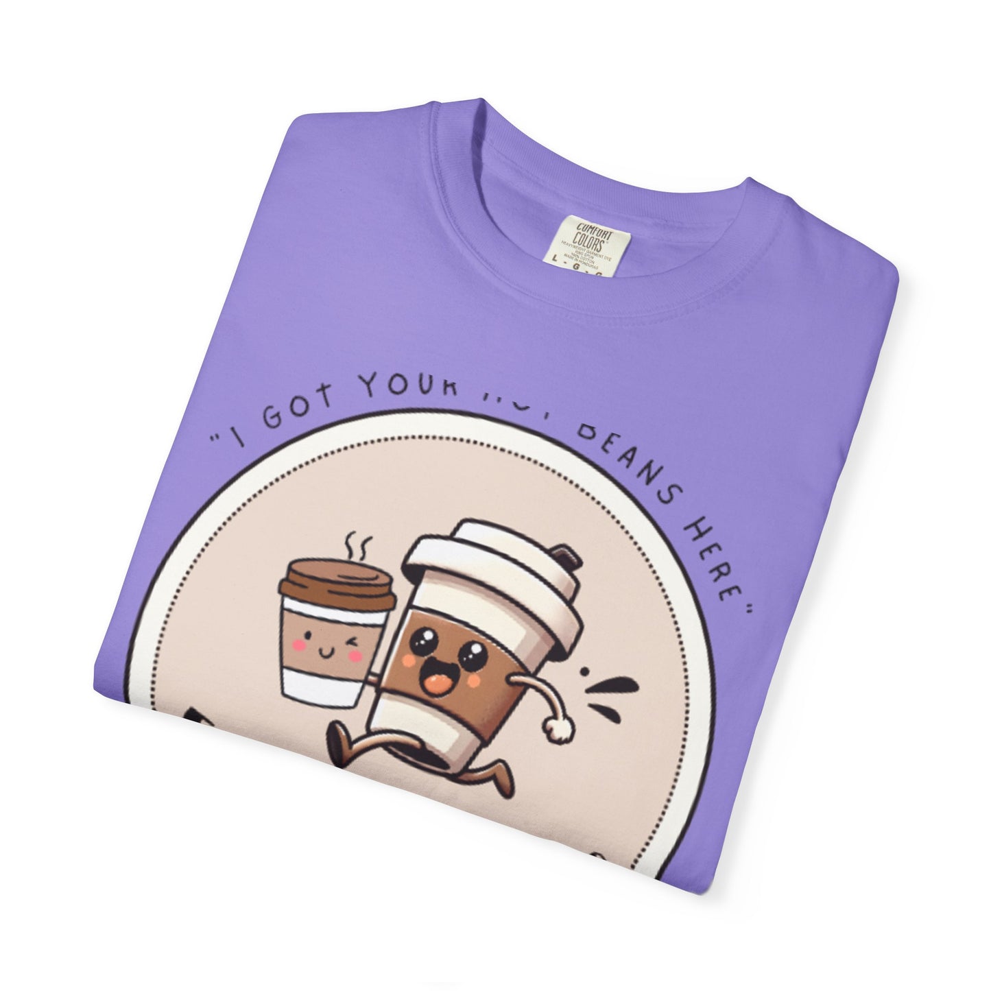 Frolicking Moose Coffee Shop T-Shirt — 'Frolicking Mocha' Cute Coffee Tee