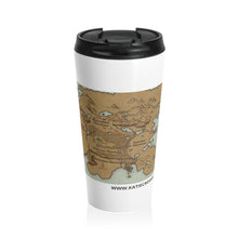 Load image into Gallery viewer, Map of Alkarra | Stainless Steel Travel Mug