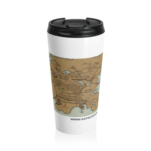 Map of Alkarra | Stainless Steel Travel Mug