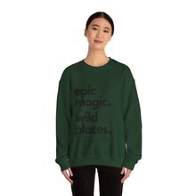 Load image into Gallery viewer, Epic Magic. Wild Places. | Unisex Heavy Blend™ Crewneck Sweatshirt