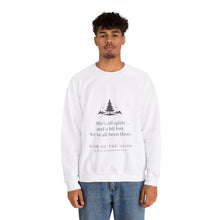 Load image into Gallery viewer, She&#39;s All Spirit, Bianca Quote | Unisex Heavy Blend™ Crewneck Sweatshirt