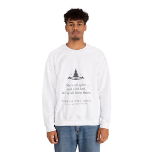 She's All Spirit, Bianca Quote | Unisex Heavy Blend™ Crewneck Sweatshirt