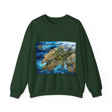 Load image into Gallery viewer, Variant 3D Map of Alkarra | Unisex Heavy Blend™ Crewneck Sweatshirt