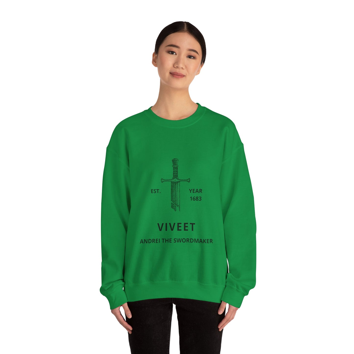 Viveet | The Swordmaker | Unisex Heavy Blend™ Crewneck Sweatshirt