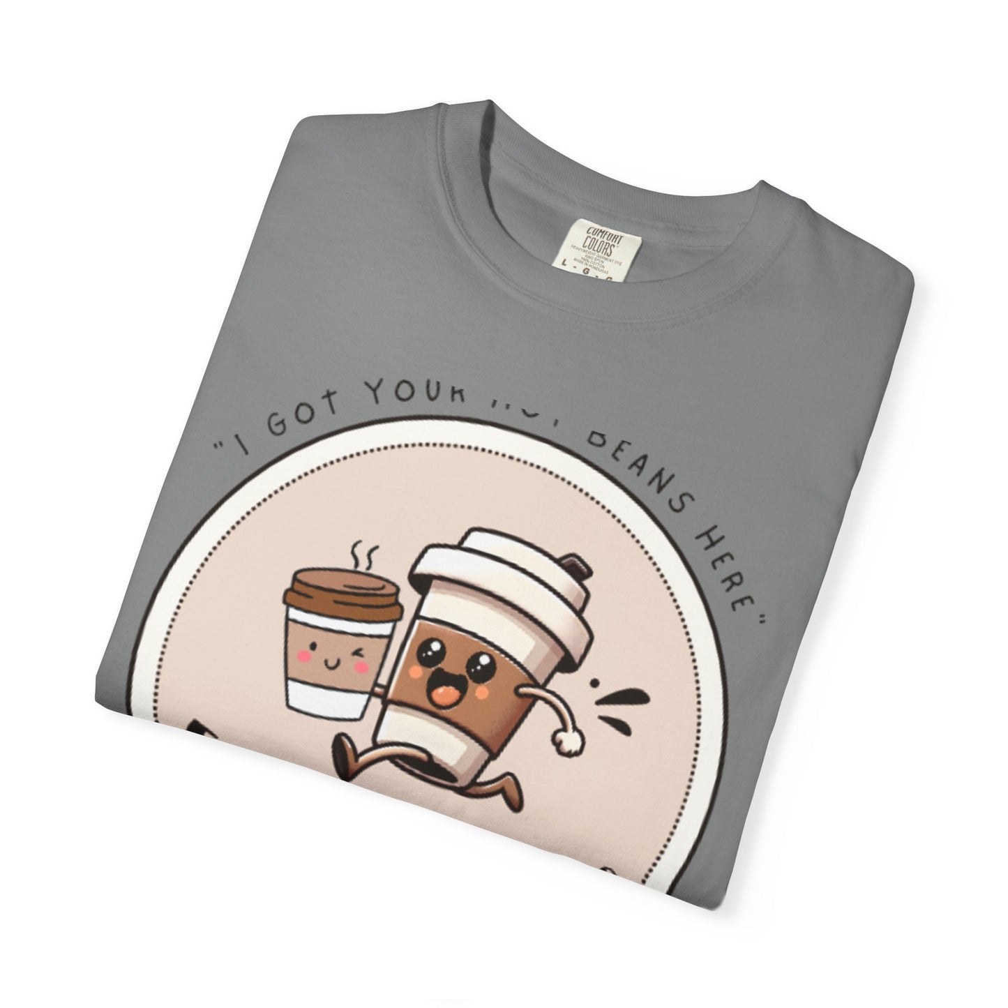 Frolicking Moose Coffee Shop T-Shirt — 'Frolicking Mocha' Cute Coffee Tee