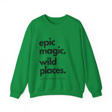 Load image into Gallery viewer, Epic Magic. Wild Places. | Unisex Heavy Blend™ Crewneck Sweatshirt