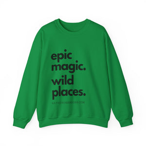 Epic Magic. Wild Places. | Unisex Heavy Blend™ Crewneck Sweatshirt