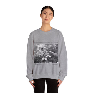 Great Things Quote with Circlus | Laila Savolainen Illustration | Unisex Heavy Blend™ Crewneck Sweatshirt