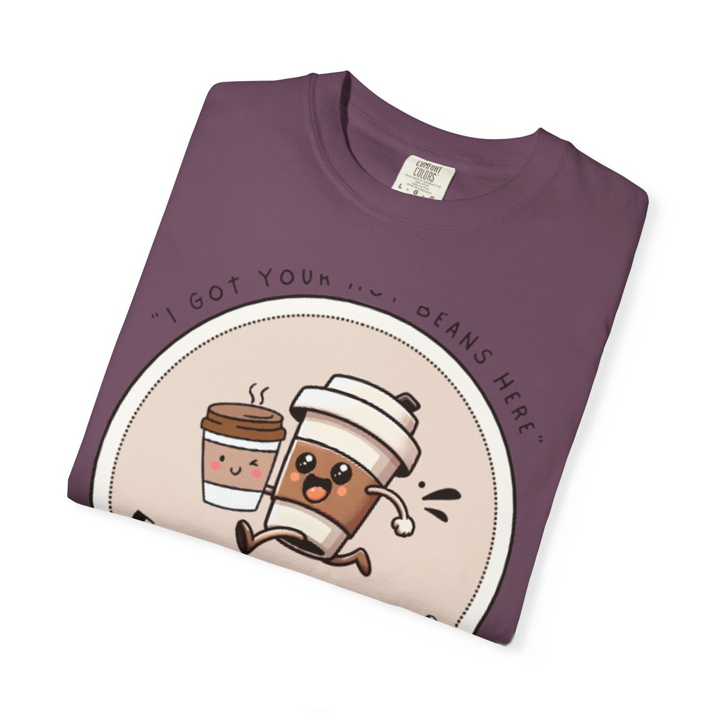 Frolicking Moose Coffee Shop T-Shirt — 'Frolicking Mocha' Cute Coffee Tee