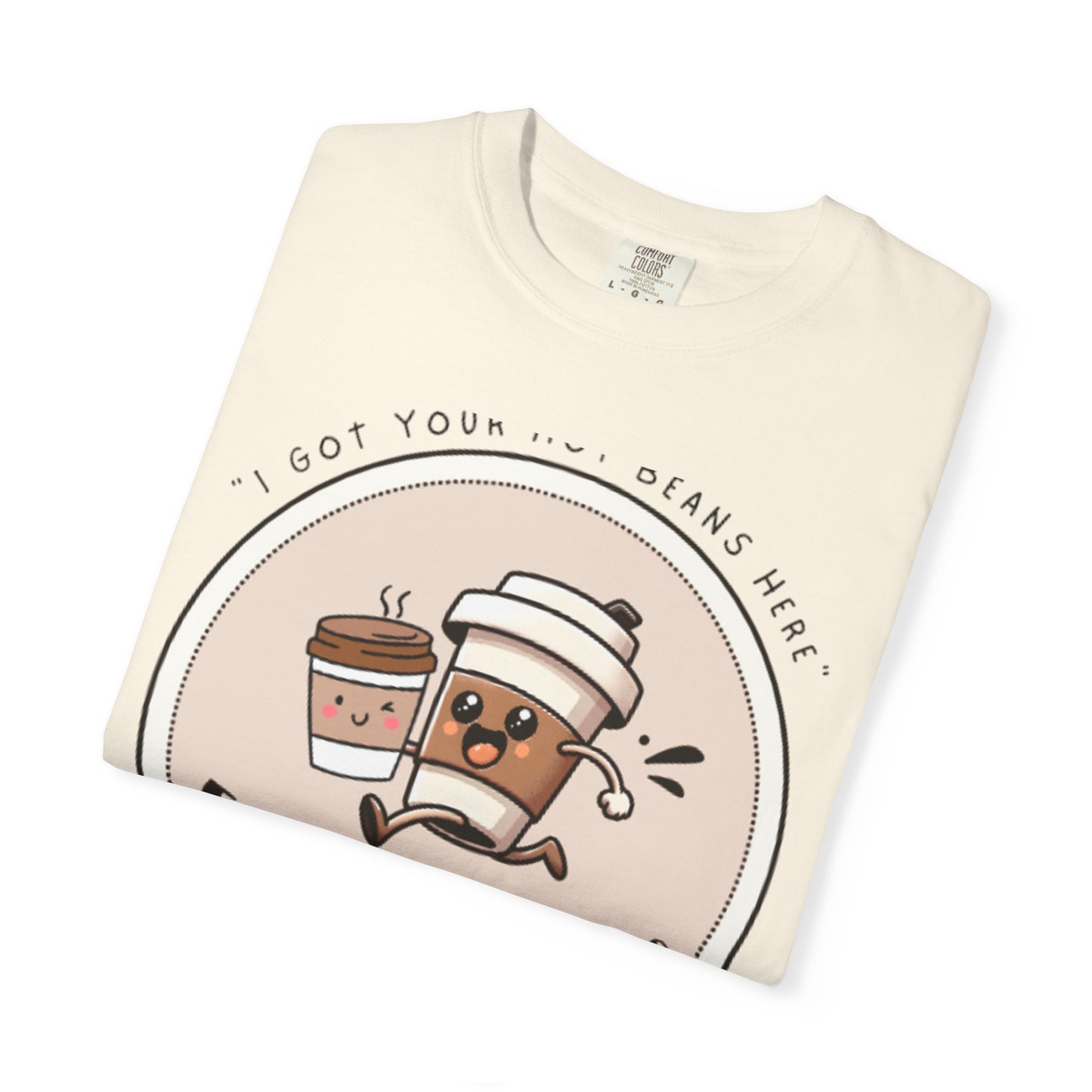 Frolicking Moose Coffee Shop T-Shirt — 'Frolicking Mocha' Cute Coffee Tee