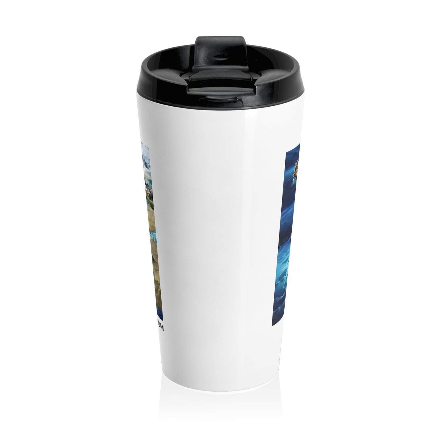 Variant 3D Map of Alkarra | Stainless Steel Travel Mug