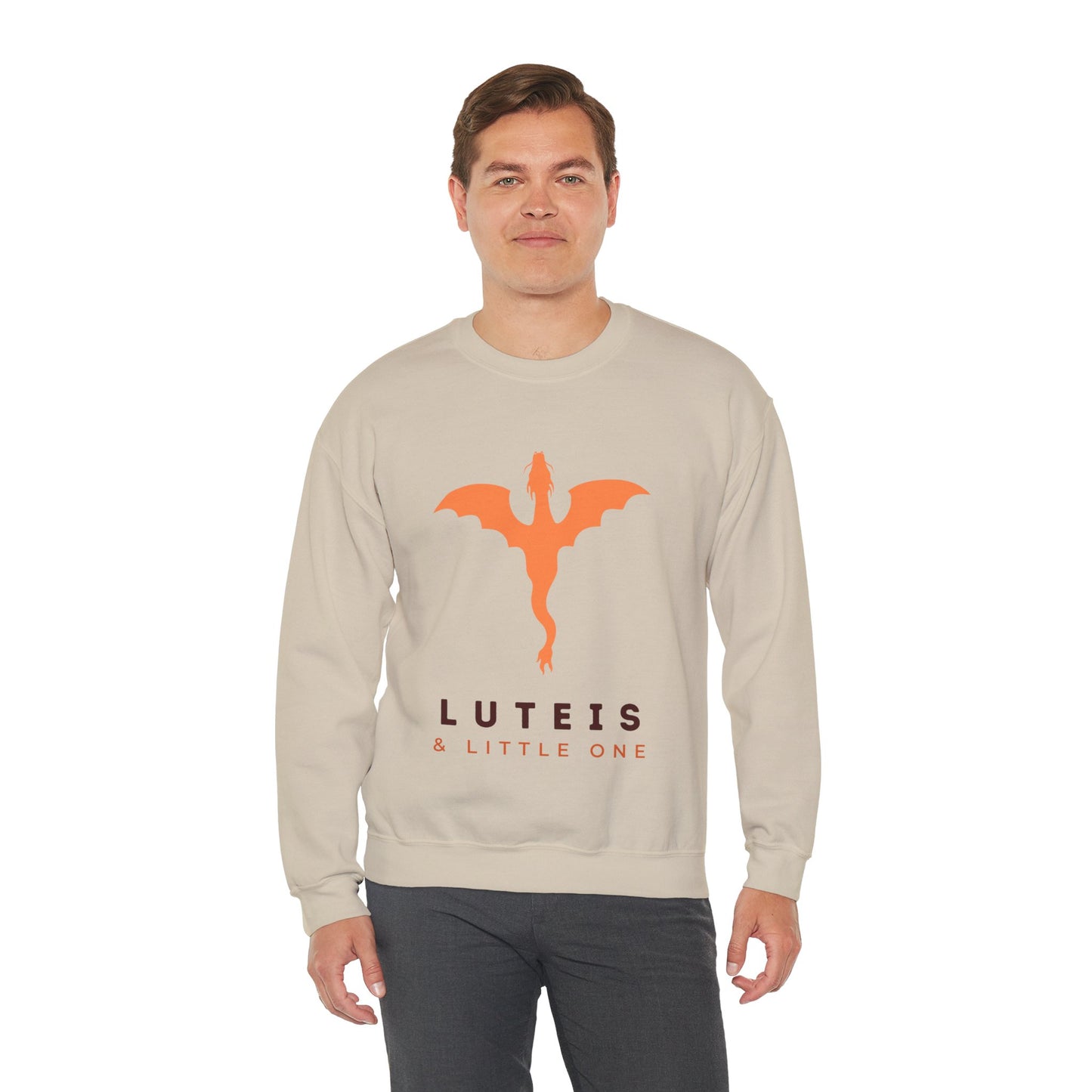 Luteis & Little One | Unisex Heavy Blend™ Crewneck Sweatshirt