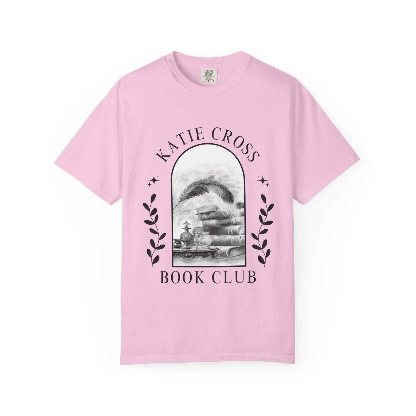 Katie Cross Book Club Unisex T-shirt - Design by Laila Savolainen