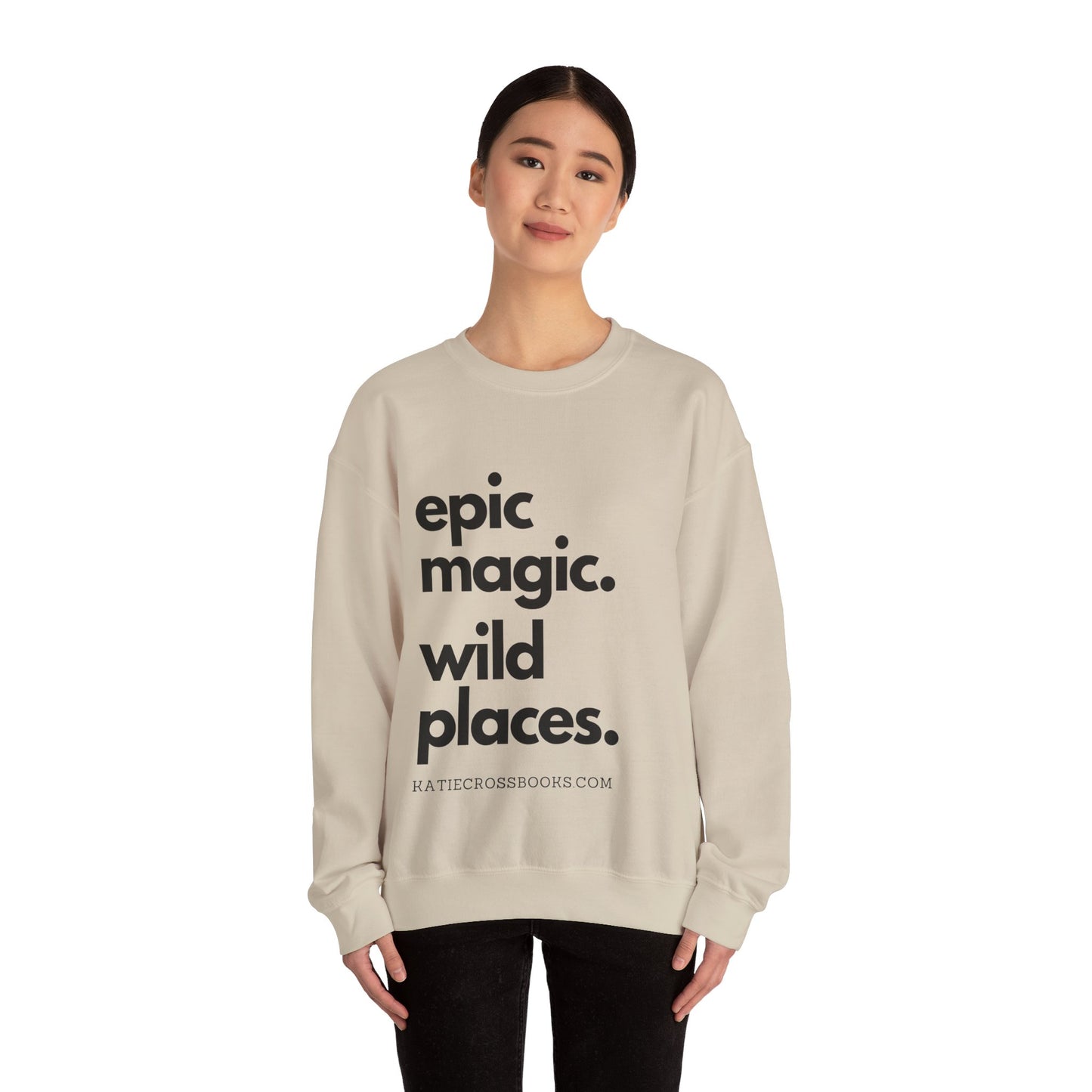 Epic Magic. Wild Places. | Unisex Heavy Blend™ Crewneck Sweatshirt