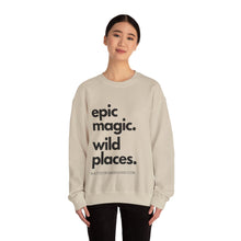 Load image into Gallery viewer, Epic Magic. Wild Places. | Unisex Heavy Blend™ Crewneck Sweatshirt