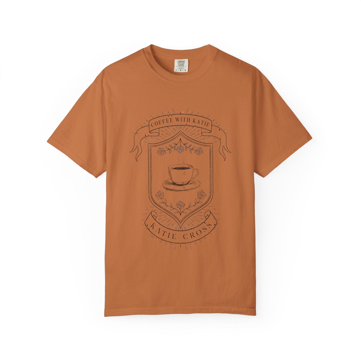 Coffee With Katie Unisex T-shirt - Miss Mabel's Kickstarter Design Variant