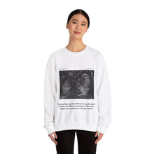 Load image into Gallery viewer, Bianca Monroe Grief Quote | Laila Savolainen Illustration | Unisex Heavy Blend™ Crewneck Sweatshirt