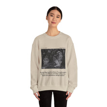 Load image into Gallery viewer, Bianca Monroe Grief Quote | Laila Savolainen Illustration | Unisex Heavy Blend™ Crewneck Sweatshirt