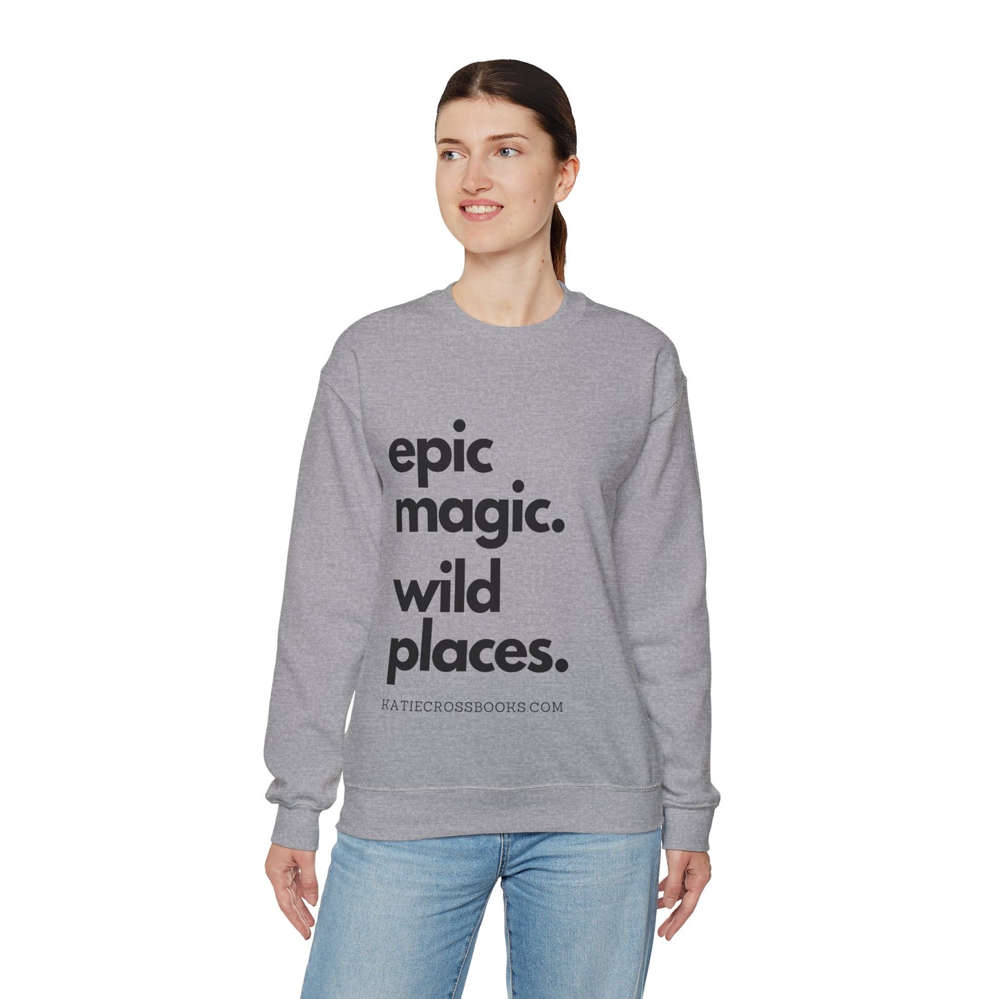 Epic Magic. Wild Places. | Unisex Heavy Blend™ Crewneck Sweatshirt