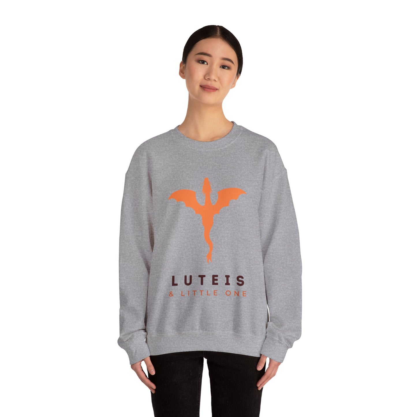 Luteis & Little One | Unisex Heavy Blend™ Crewneck Sweatshirt