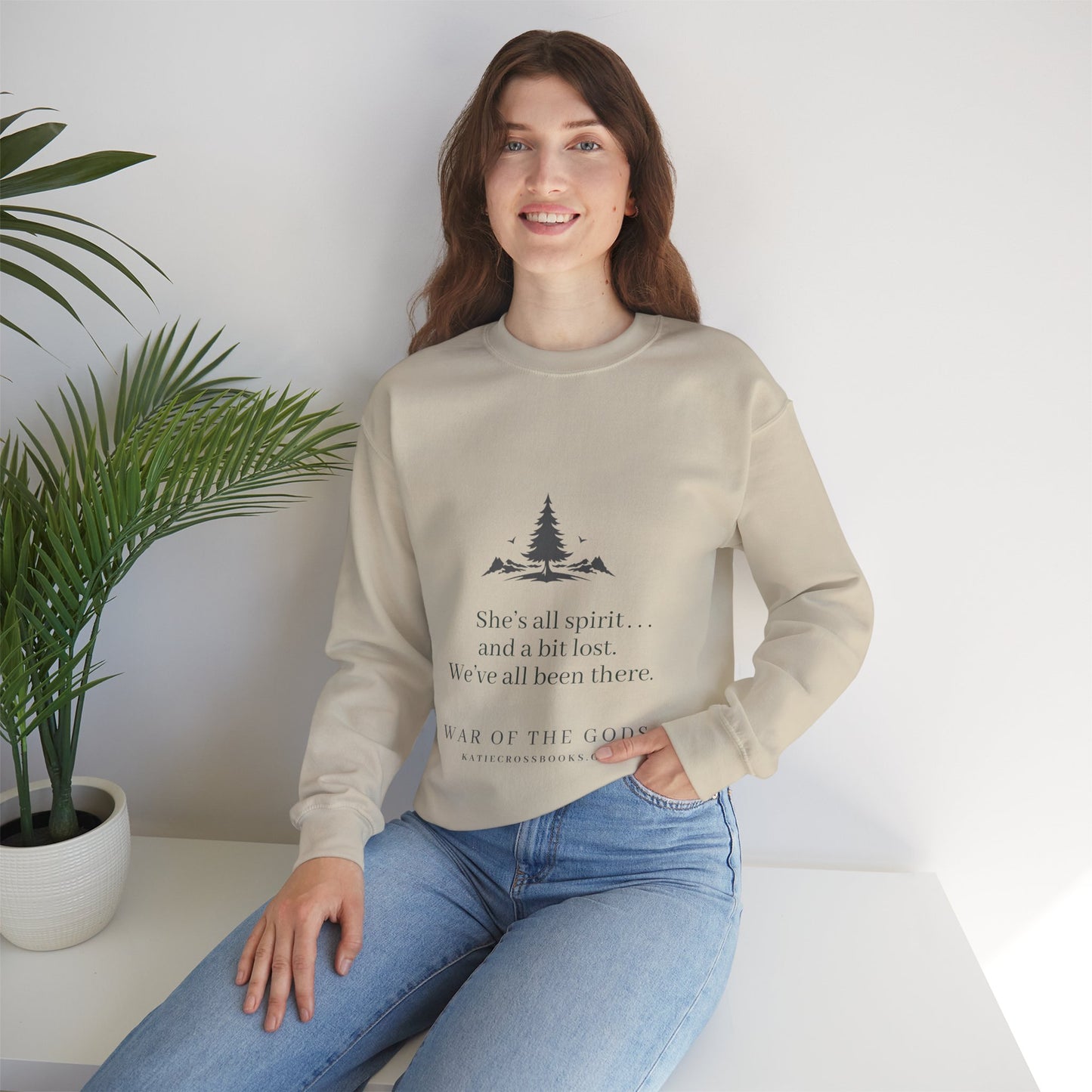 She's All Spirit, Bianca Quote | Unisex Heavy Blend™ Crewneck Sweatshirt