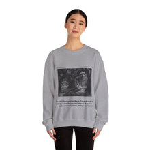 Load image into Gallery viewer, Bianca Monroe Grief Quote | Laila Savolainen Illustration | Unisex Heavy Blend™ Crewneck Sweatshirt