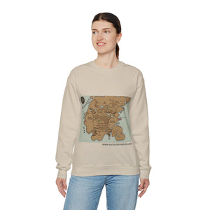 Map of Alkarra | Unisex Heavy Blend™ Crewneck Sweatshirt