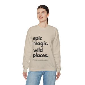 Epic Magic. Wild Places. | Unisex Heavy Blend™ Crewneck Sweatshirt