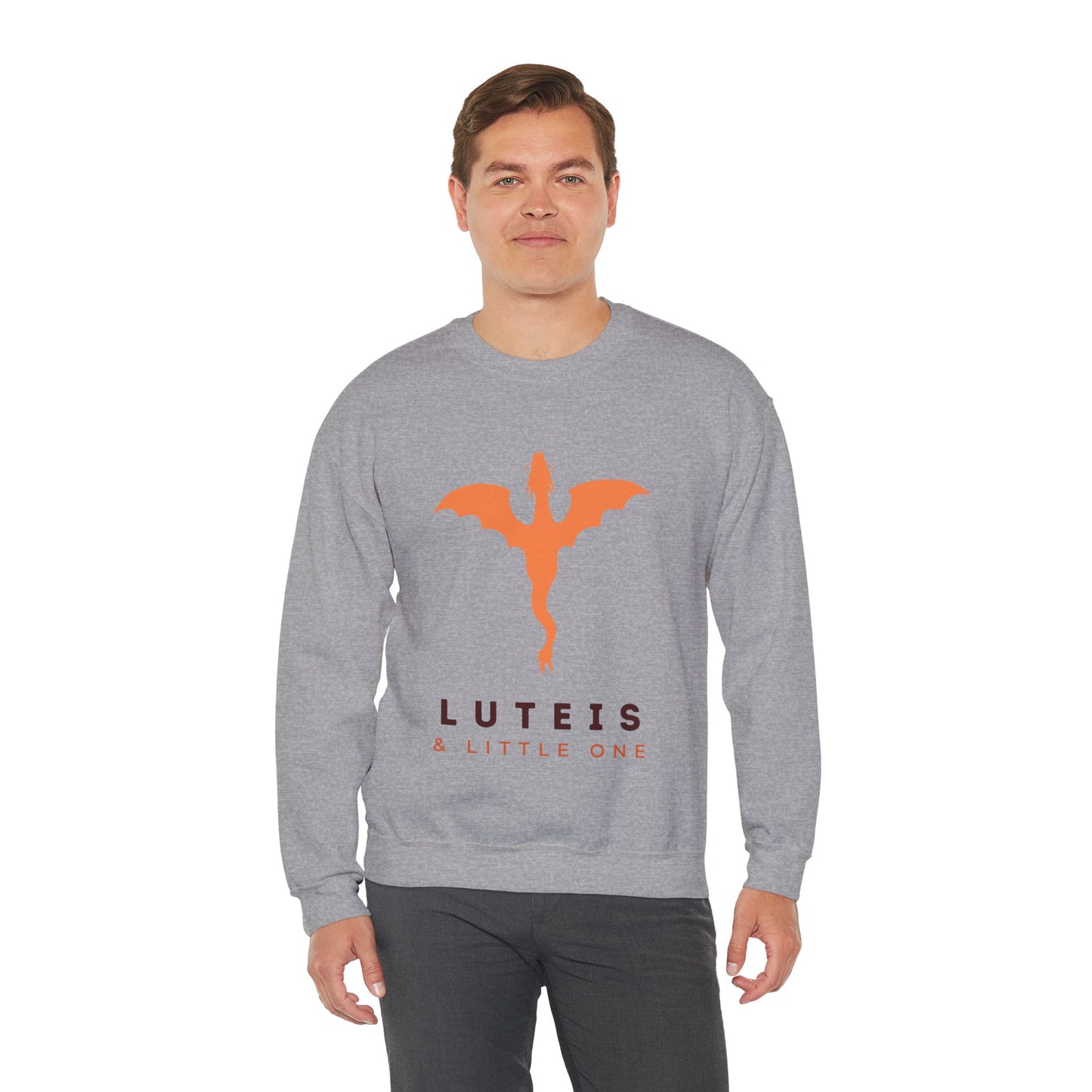 Luteis & Little One | Unisex Heavy Blend™ Crewneck Sweatshirt