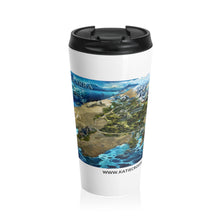 Load image into Gallery viewer, Variant 3D Map of Alkarra | Stainless Steel Travel Mug