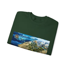 Load image into Gallery viewer, Variant 3D Map of Alkarra | Unisex Heavy Blend™ Crewneck Sweatshirt