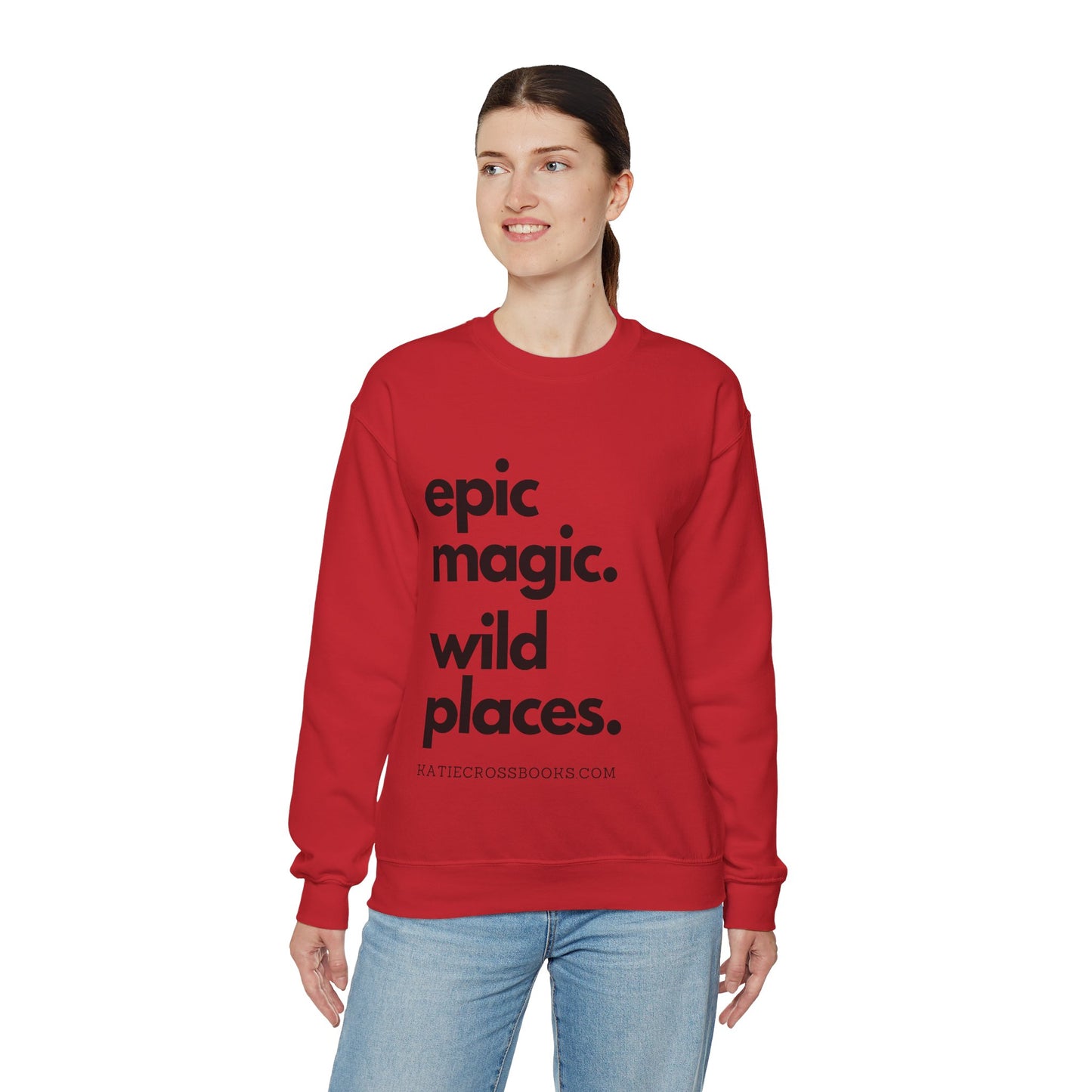 Epic Magic. Wild Places. | Unisex Heavy Blend™ Crewneck Sweatshirt