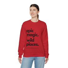 Load image into Gallery viewer, Epic Magic. Wild Places. | Unisex Heavy Blend™ Crewneck Sweatshirt