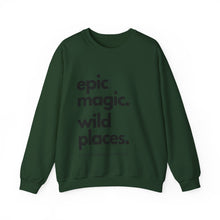 Load image into Gallery viewer, Epic Magic. Wild Places. | Unisex Heavy Blend™ Crewneck Sweatshirt