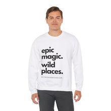 Load image into Gallery viewer, Epic Magic. Wild Places. | Unisex Heavy Blend™ Crewneck Sweatshirt