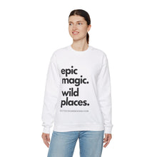 Load image into Gallery viewer, Epic Magic. Wild Places. | Unisex Heavy Blend™ Crewneck Sweatshirt