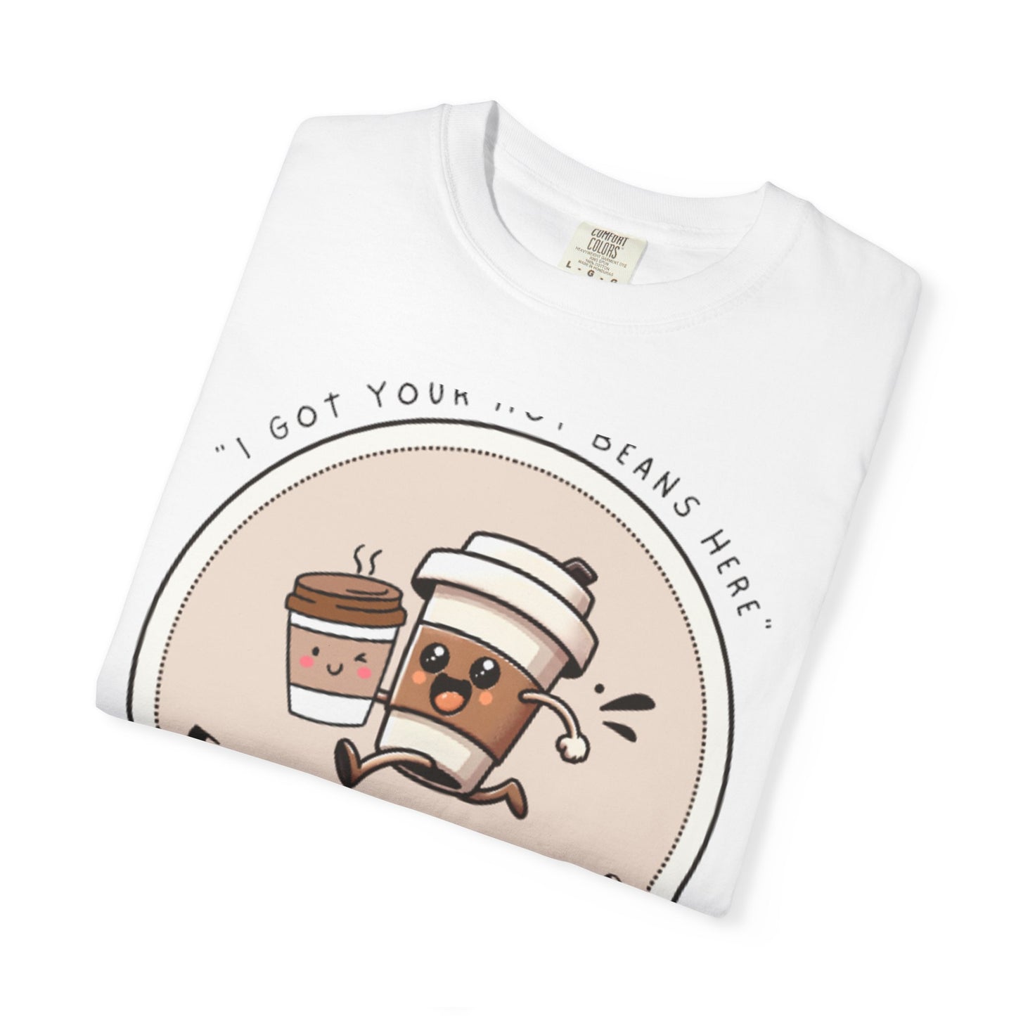 Frolicking Moose Coffee Shop T-Shirt — 'Frolicking Mocha' Cute Coffee Tee