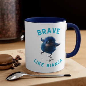 BIANCA THE BRAVE Accent Coffee Mug, 11oz