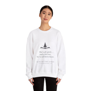 She's All Spirit, Bianca Quote | Unisex Heavy Blend™ Crewneck Sweatshirt