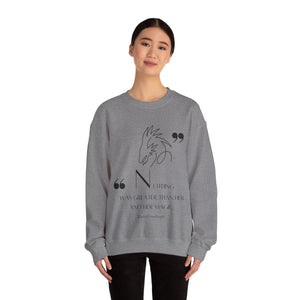 Magic Quote, Dragon | Unisex Heavy Blend™ Crewneck Sweatshirt