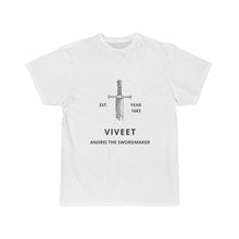 Load image into Gallery viewer, Viveet | The Swordmaker | Men&#39;s Short Sleeve Tee