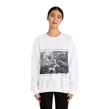 Load image into Gallery viewer, Great Things Quote with Circlus | Laila Savolainen Illustration | Unisex Heavy Blend™ Crewneck Sweatshirt