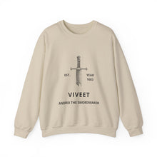 Load image into Gallery viewer, Viveet | The Swordmaker | Unisex Heavy Blend™ Crewneck Sweatshirt